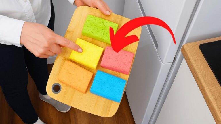 Cette astuce simple avec des éponges va transformer votre nettoyage…