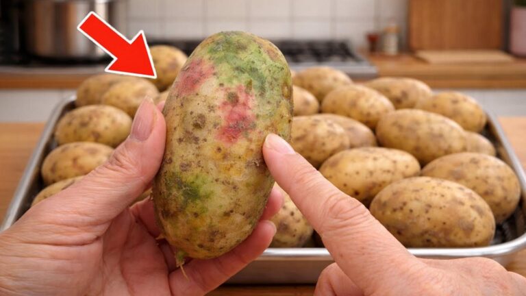 Cette astuce simple vous évite de jeter vos pommes de terre… découvrez comment les