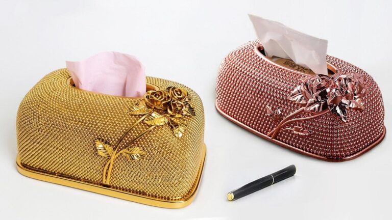 Cette astuce simple transforme un vieux chiffon en un porte-tissus déco…
