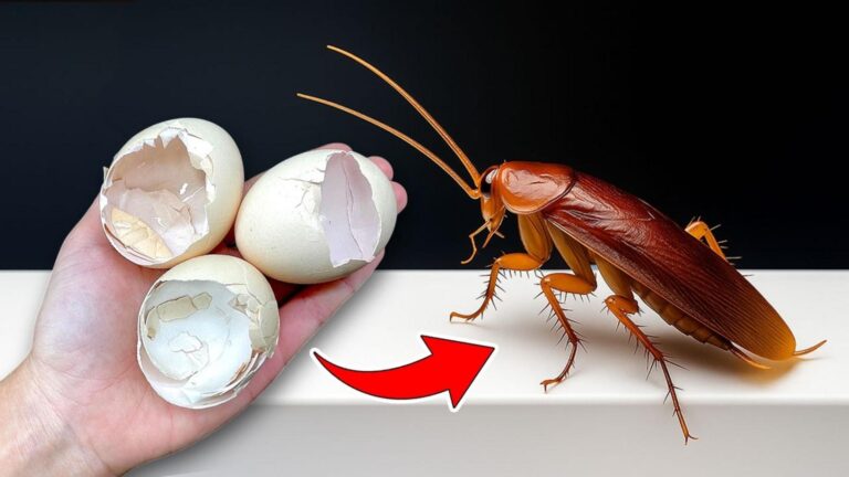 Cette méthode simple transforme des coquilles d&rsquo;œufs en un puissant piège à cafards…