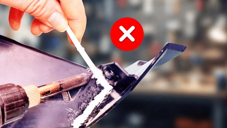 Réparez 5 pièces en plastique cassées comme neuves grâce à ce truc méconnu !
