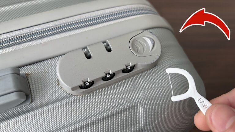Déverrouillez votre valise en 1 minute avec cette astuce simple et efficace !