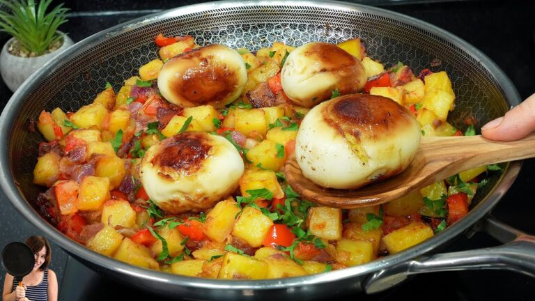 3 recettes délicieuses avec 3 pommes de terre et 4 œufs à découvrir !