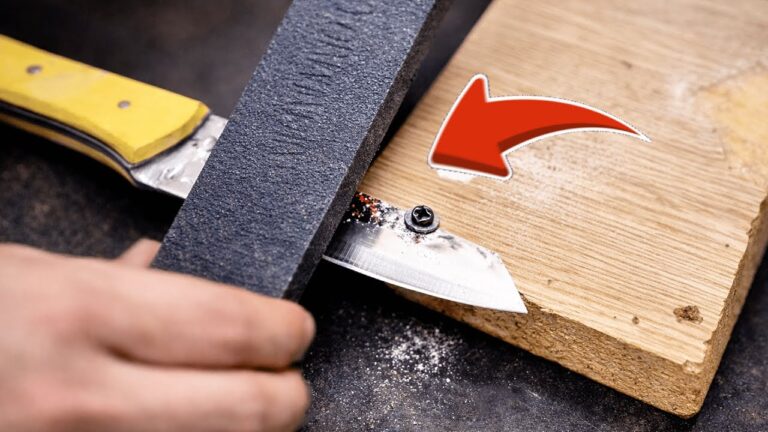 Affûtez vos couteaux comme un pro : la méthode simple que 9 sur 10 oublient !