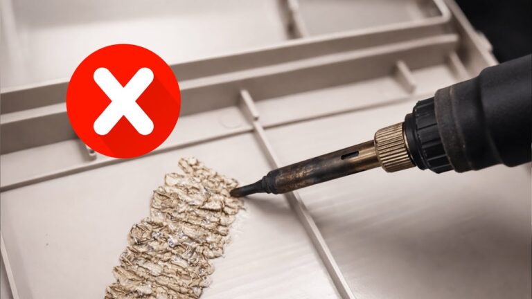 Réparez vos plastiques en 1 minute avec cette méthode simple et efficace !