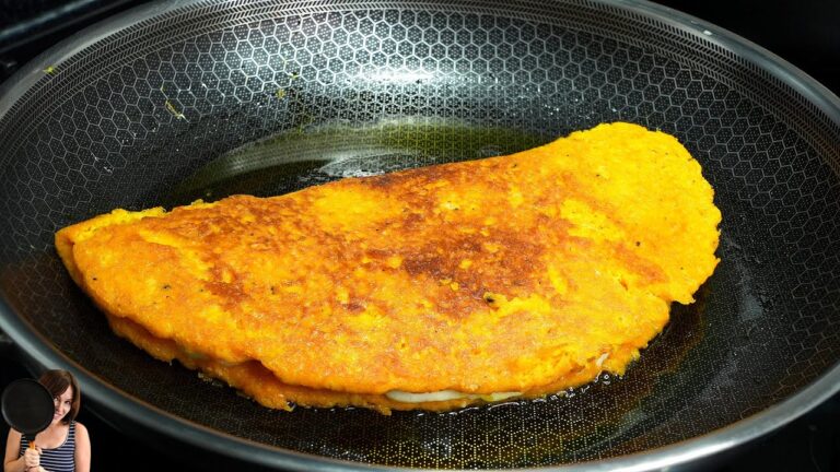 Préparez ce dîner délicieux en 5 minutes avec 1 pomme de terre, 1 carotte et 3 œufs !
