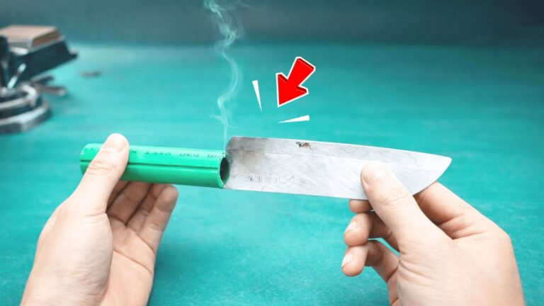 Restaurez votre couteau : 5 étapes pour redonner vie à un manche brûlé !