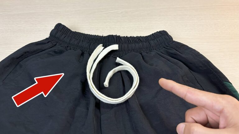 Découvrez 2 astuces pour nouer vos pantalons facilement et gagner du temps !