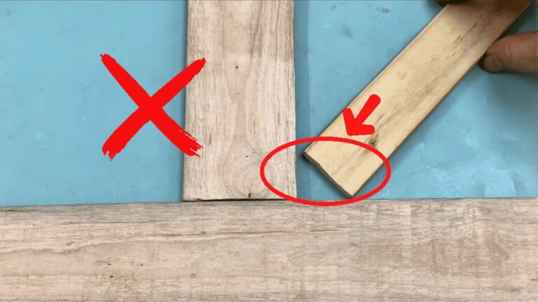 Découvrez ce joint en bois parfait : 5 astuces d&rsquo;un artisan de 50 ans !