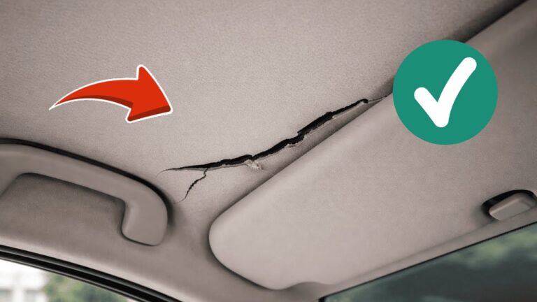 Réparez facilement votre ciel de toit de voiture en 3 étapes simples !