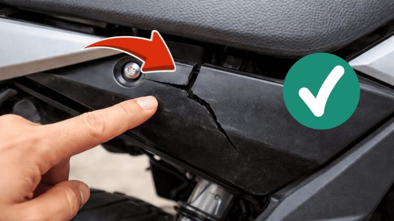 Réparez en 5 étapes simples votre plastique de moto cassé avec efficacité !