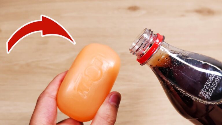 3 astuces incroyables avec du cola et du savon à découvrir maintenant !