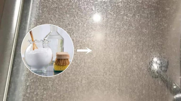 Éliminez les taches de calcaire sur votre verre de douche avec cet ingrédient magique