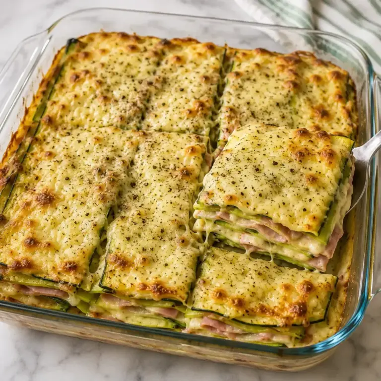 Gratin de courgettes au jambon et fromage : le secret d&rsquo;une recette légère et savoureuse