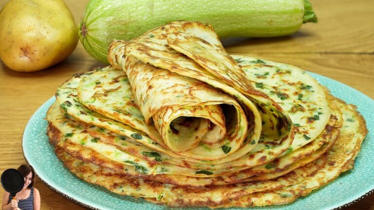 1 recette surprise : 1 courgette et 1 pomme de terre pour un plat délicieux !