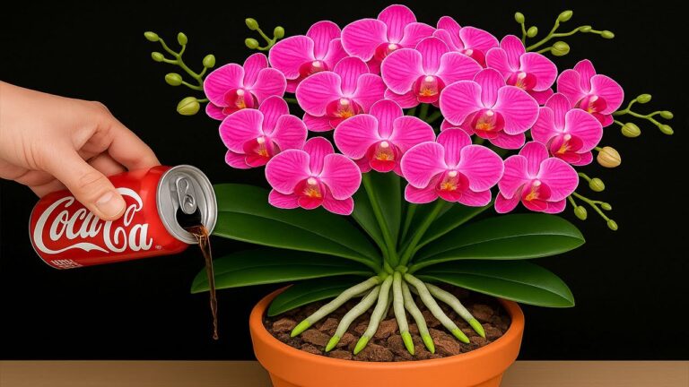 Boostez vos orchidées : 5 astuces pour les faire fleurir avec Coca-Cola !