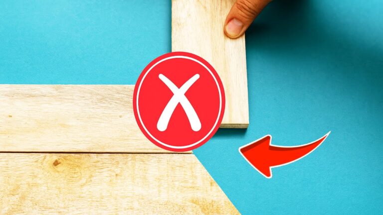 5 erreurs courantes en menuiserie et comment les corriger facilement !