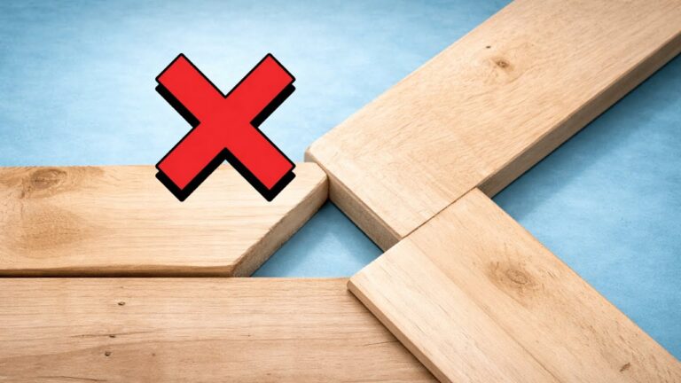 3 raisons pour lesquelles ce joint en bois échoue et comment l&rsquo;éviter !