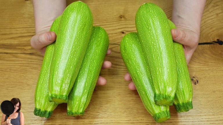 Cuisinez 5 recettes irrésistibles de zucchini qui vont faire plaisir à vos papilles !
