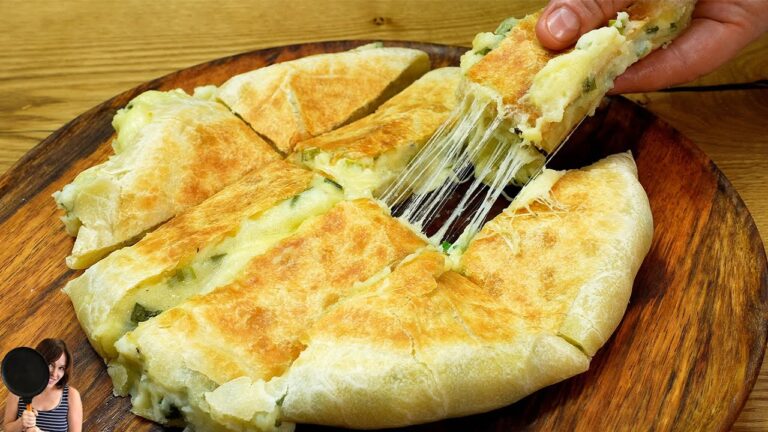 3 ingrédients pour un pain fromage-patate sans four, rapide et savoureux !