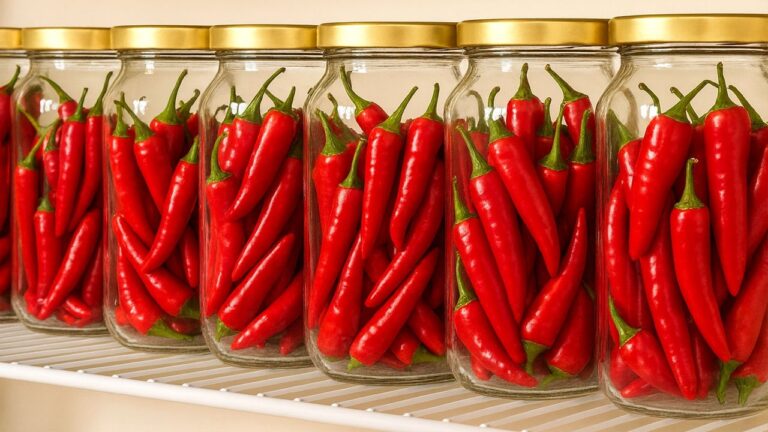 Conservez vos piments 3 ans sans congélateur : astuces incontournables à découvrir !