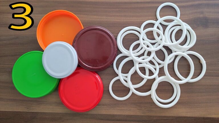 3 idées géniales pour réutiliser vos couvercles de bocaux et rings DIY !