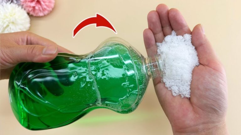 Découvrez 5 astuces incroyables en mélangeant détergent et sel !