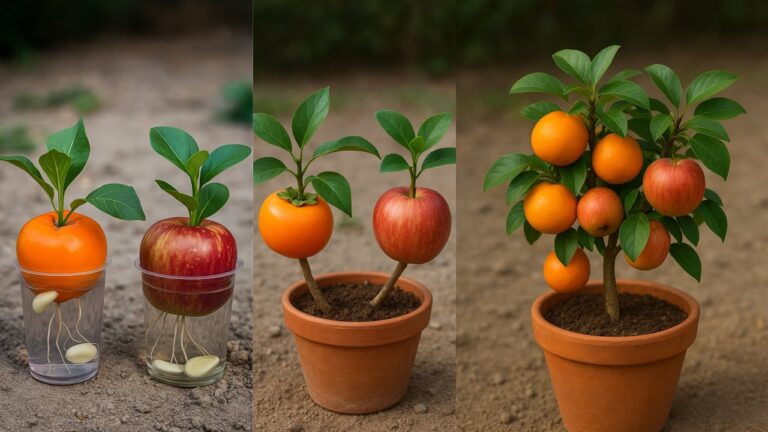 5 Astuces pour Cultiver Pommes et Fruits Japonais à Partir de Graines