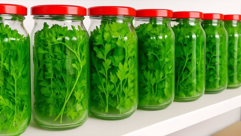 Garde ton persil et tes oignons verts frais 1 an : 3 astuces d&rsquo;un chef étoilé !