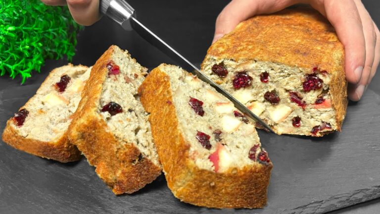 Diététique : 1 gâteau santé en 5 min avec 1 tasse d&rsquo;avoine et 2 pommes !