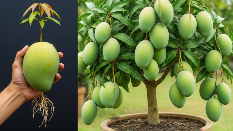 4 astuces pour faire pousser un mangue en pot facilement et rapidement