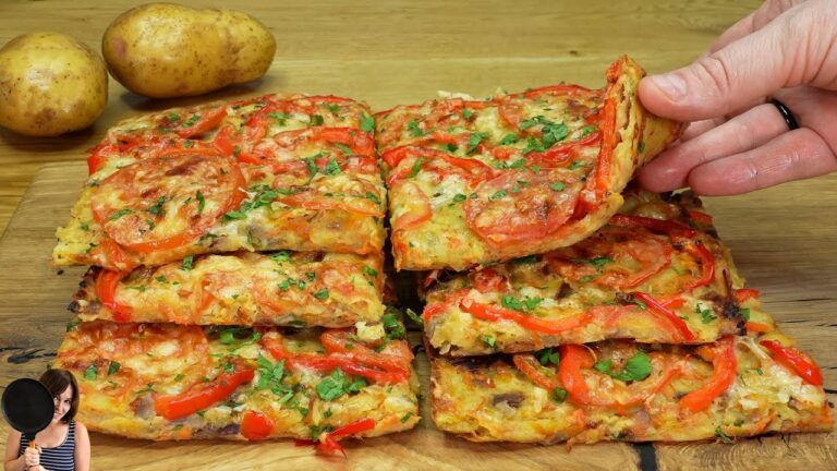 3 raisons de préférer cette recette de pommes de terre aux pizzas ! Délicieuse et rapide !