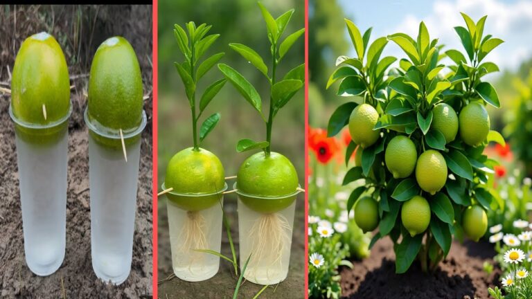 Faites pousser 5 citronniers doux à partir de fruits avec cette astuce de jardinage facile !