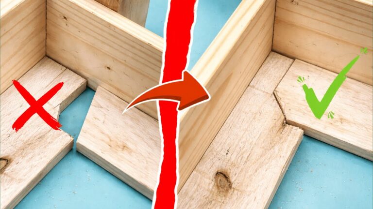 7 étapes pour transformer un joint en bois parfait grâce à cette astuce simple !