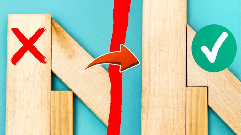 5 astuces pour réussir des assemblages en bois parfaits et éviter les erreurs courantes