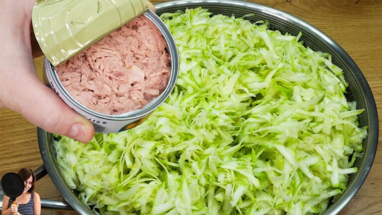 3 recettes délicieuses avec des courgettes et du thon à essayer immédiatement !