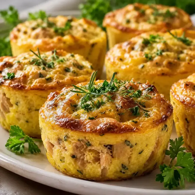 Mini flans au thon : la recette facile et légère pour régaler vos papilles