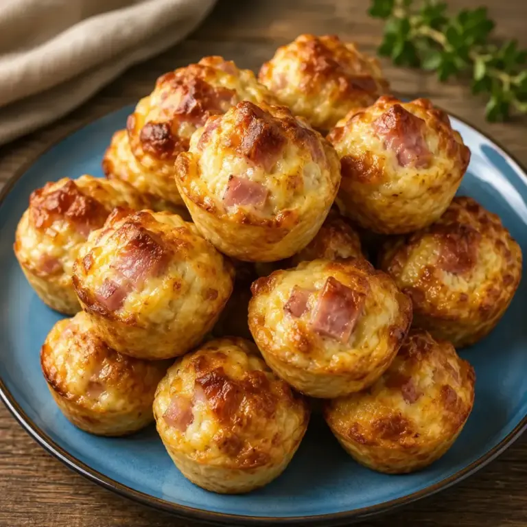 Recette facile de mini quiches jambon fromage pour vos apéritifs et buffets