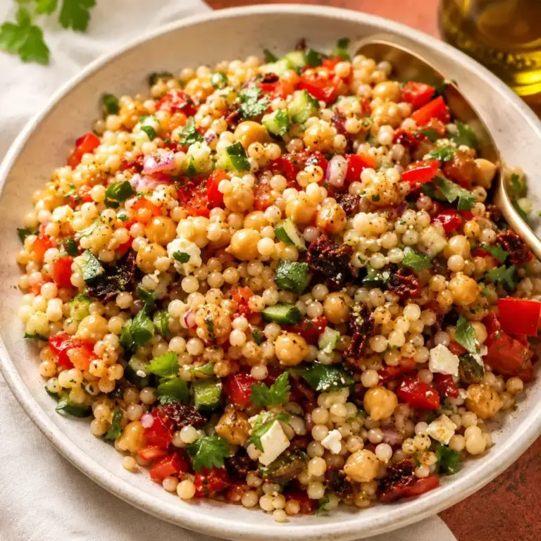 Salade de Perles Colorée : La Recette Rafraîchissante de l&rsquo;Été