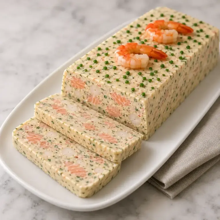 Terrine de saumon, crevettes et Saint-Jacques : la recette élégante à réaliser