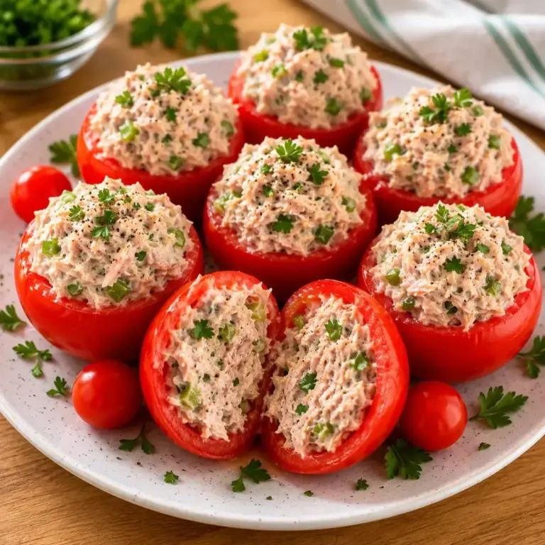 Tomates Farcies au Thon : recette légère et savoureuse à découvrir