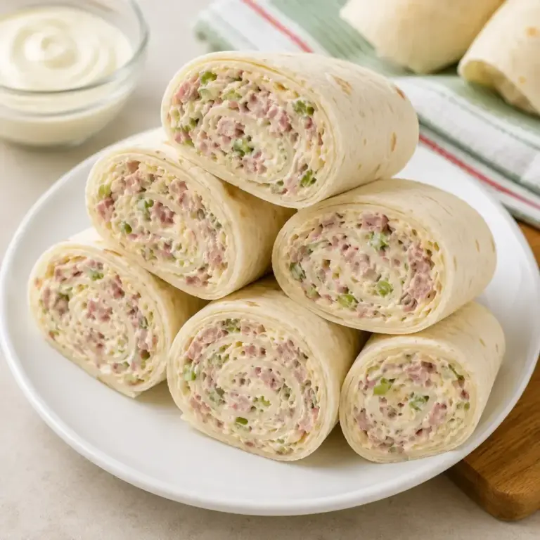 Wraps au Jambon et Fromage Frais : L&rsquo;Apéritif Simple et Savoureux